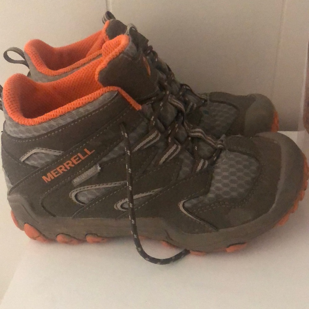 Merrell hiking boots. Great condition. Worn only a couple of times.